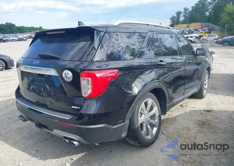 2020 Ford Explorer Platinum z USA, uszkodzony, nr VIN 1FM5K8HCXLGA34791